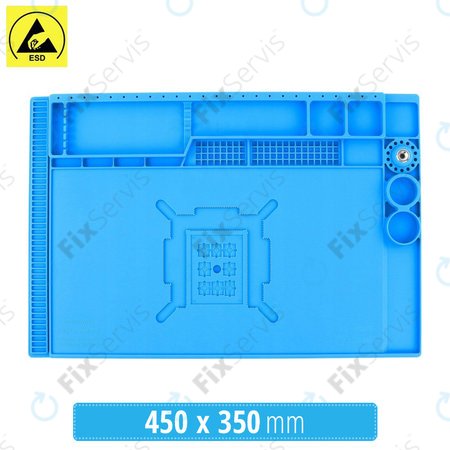 Sunshine SS-004E - ESD Antistatická Teplovzdorná Silikónová Podložka - 45 x 35cm