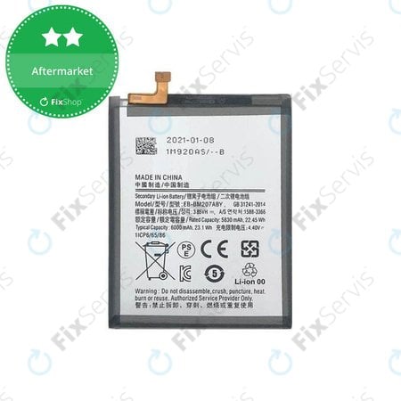 Samsung Galaxy M21 M215F, M30s M307F - Batéria EB-BM207ABY 6000mAh