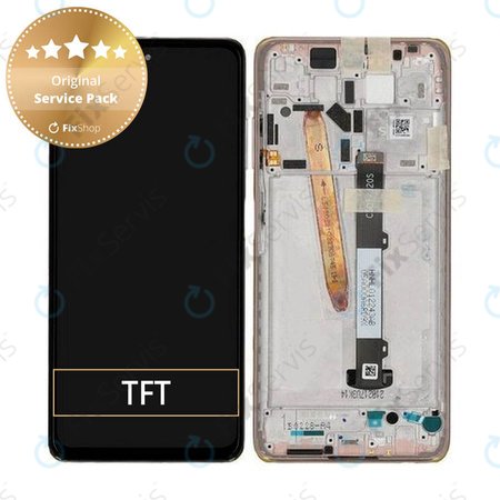 Xiaomi Poco X3 Pro - LCD Displej + Dotykové Sklo + Rám (Metal Bronze) - 560004J20S00 Genuine Service Pack