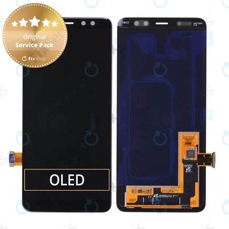 Samsung Galaxy A8 A530F (2018) - LCD Displej + Dotykové Sklo - GH97-21406A, GH97-21529A Genuine Service Pack