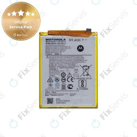 Motorola Moto G7 Power, G8 Power Lite, G9 Play, G10, G20, G30, G50, G51, E7 Plus, E7, E7i Power, E30, E40 - Batéria JK50 5000mAh - SB18C28956, SB18C77591 Genuine Service Pack