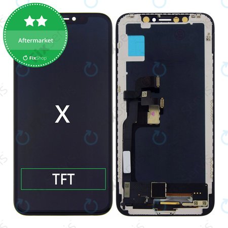 Apple iPhone X - LCD Displej + Dotykové Sklo + Rám TFT