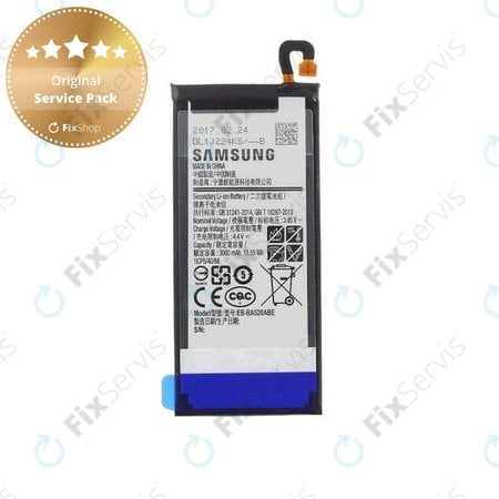 Samsung Galaxy A5 A520F (2017), J5 J530F (2017) - Batéria BA520ABE 3000mAh - GH43-04680A Genuine Service Pack