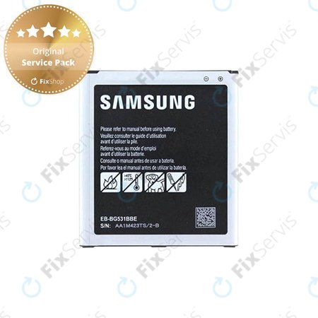 Samsung Galaxy J5 J500F - Batéria EB-BG531BBE, EB-BG530CBE 2600mAh - GH43-04511A Genuine Service Pack