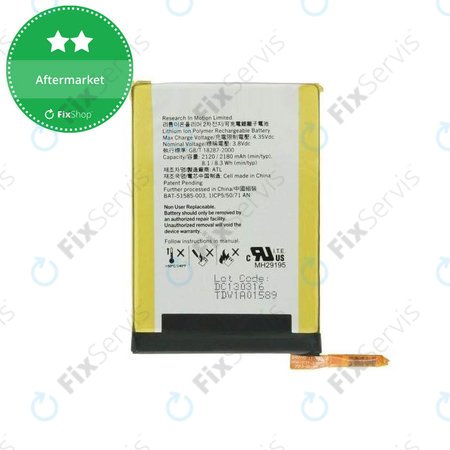 Blackberry Q5 - Batéria BAT-51585-003 2180mAh