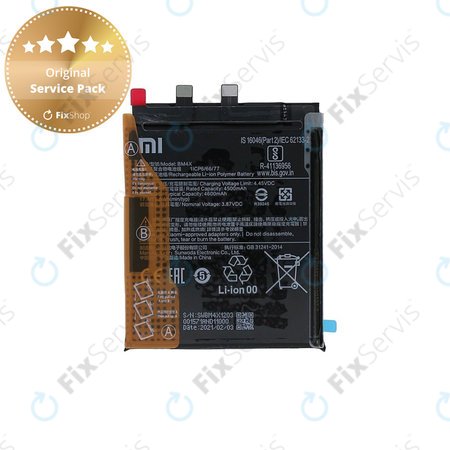 Xiaomi Mi 11 M2011K2G - Batéria BM4X 4600mAh - 460200004Z5Z Genuine Service Pack